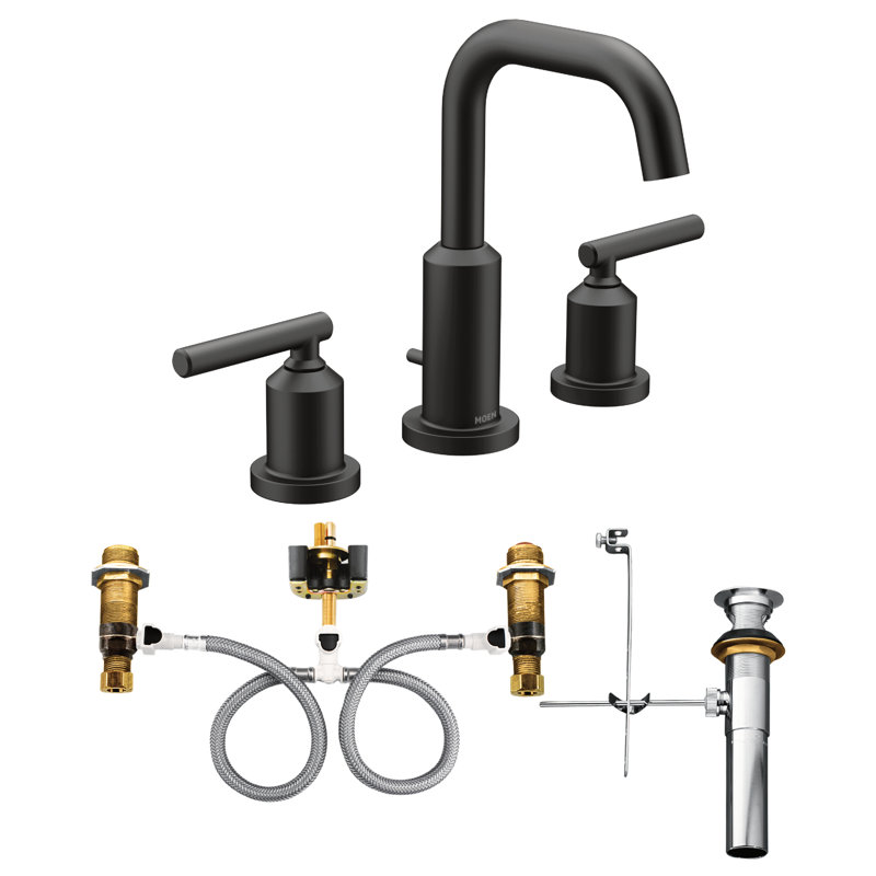 Moen Gibson Widespread Bathroom Faucet with Drain Assembly Wayfair